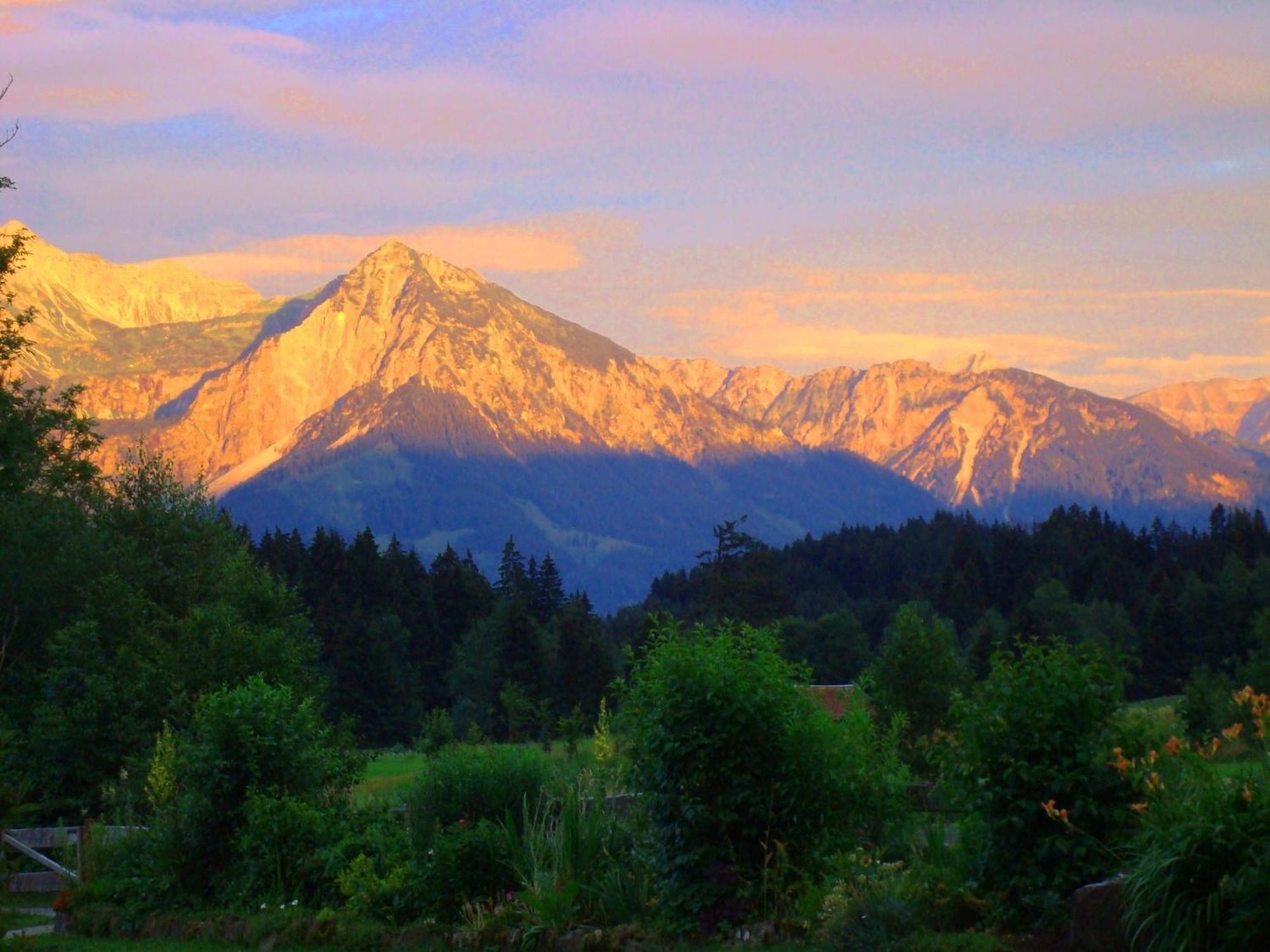 Apartmán Nebelhorn Ofterschwang Exteriér fotografie